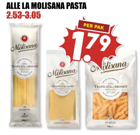 Aanbieding: La Molisana pasta