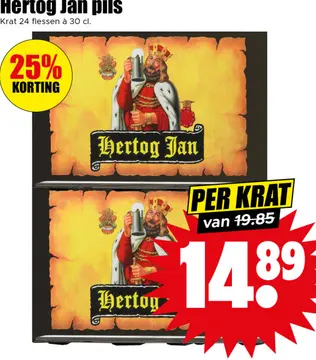 Aanbieding: Hertog Jan pils