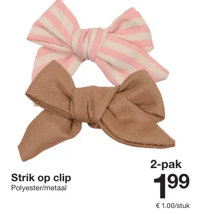 Promotie: Strik op clip