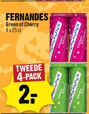 Aanbieding: Fernandes Green or Cherry