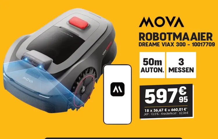 Promotie: Robotmaaier DREAME viax 300