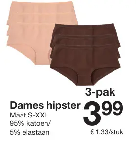 Promotie: Dames hipster