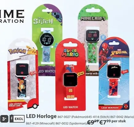 Aanbieding: LED Horloge