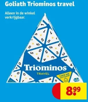 Aanbieding: Goliath Triominos travel