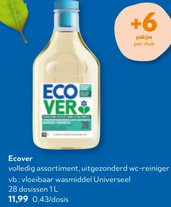 Promotie: Volledig assortiment, uitgezonderd wc-reiniger