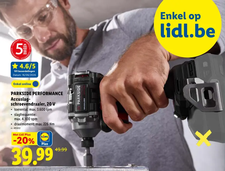 Promotie: Accuslag-schroevendraaier