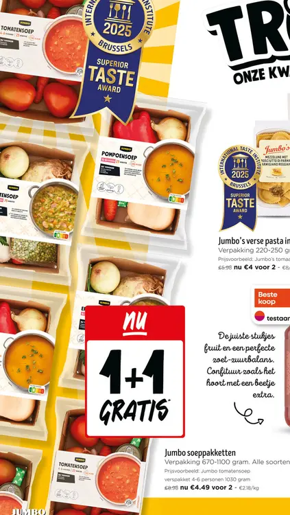 Promotie: Soepverspakketten