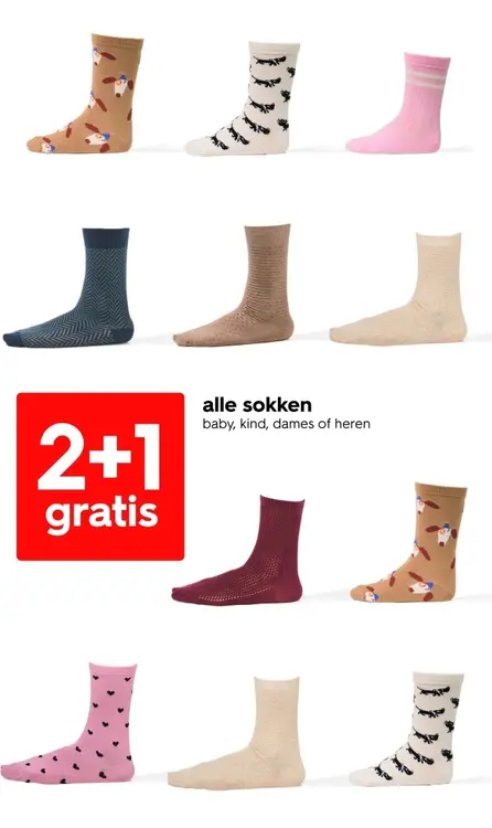 Aanbieding: alle sokken