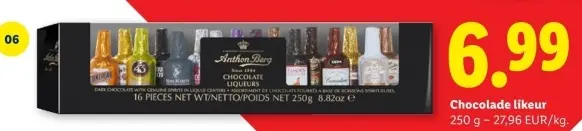 Promotie: Chocolade likeur