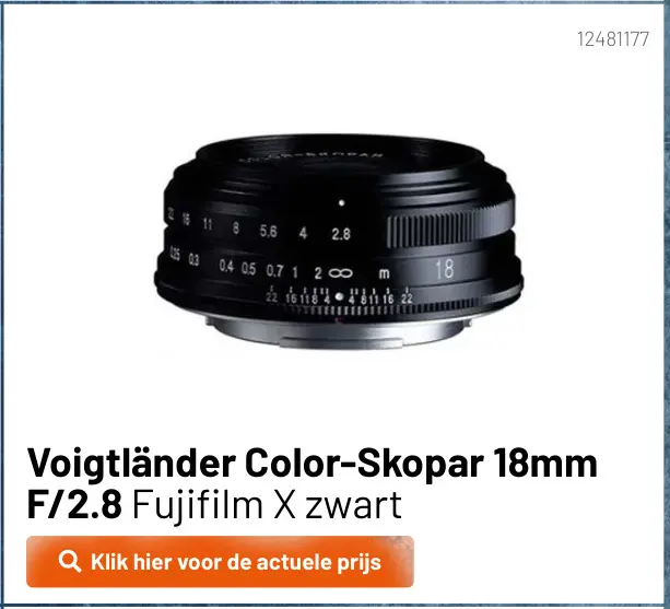 Aanbieding: Color-Skopar 18mm F/2.8