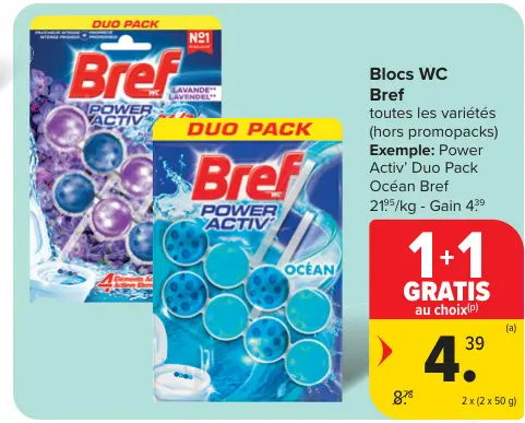 Offre: Blocs WC