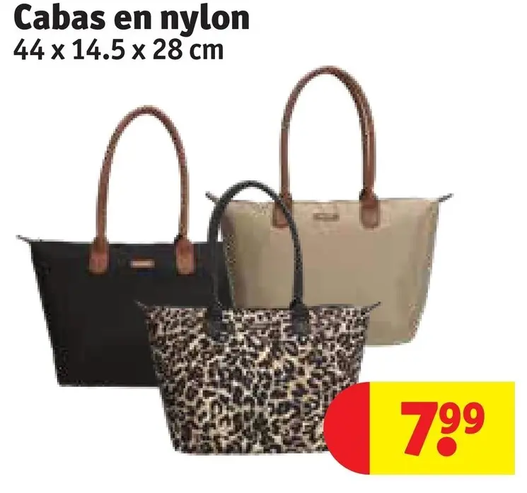 Offre: Cabas en nylon