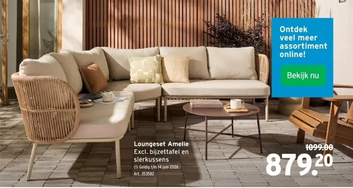 Promotie: Loungeset Amelie