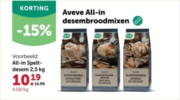 Aanbieding: All-in Spelt-desem