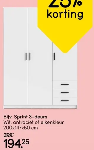 Aanbieding: Sprint 3-deurs