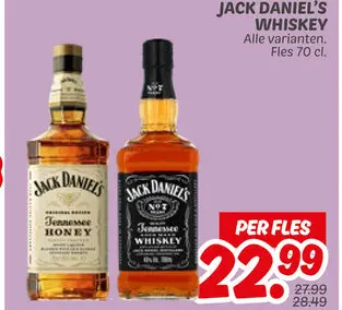 Aanbieding: Jack daniel's whiskey