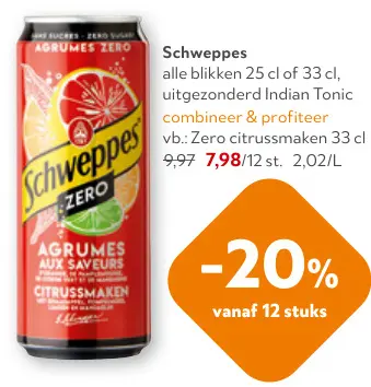 Promotie: Frisdrank