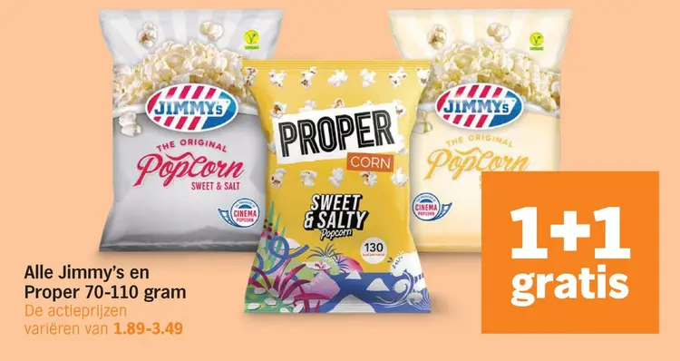 Aanbieding: Jimmy's en Proper