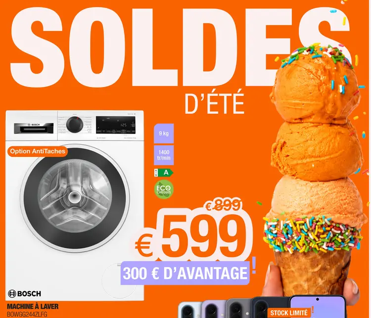 Offre: Machine à laver