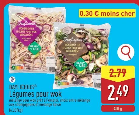 Offre: Légumes pour wok
