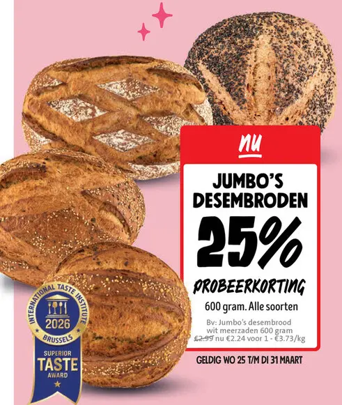Promotie: Desembroden