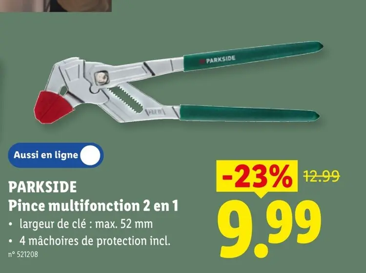 Offre: Pince multifonction 2 en 1