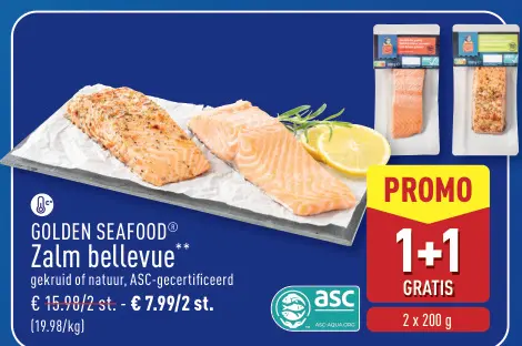 Promotie: Zalm bellevue