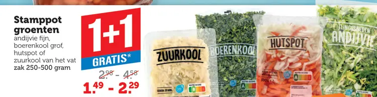 Aanbieding: Stamppot groenten