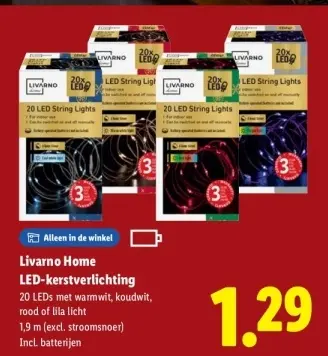 Aanbieding: LED-kerstverlichting