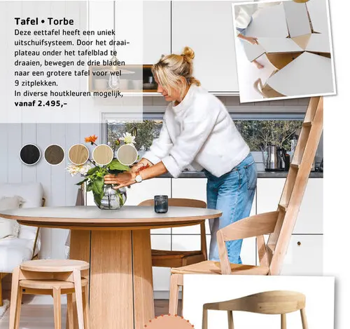 Promotie: Tafel Torbe