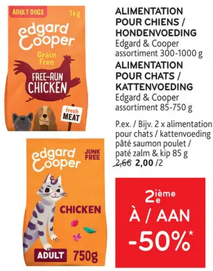 Offre: Alimentation pour chiens / chats