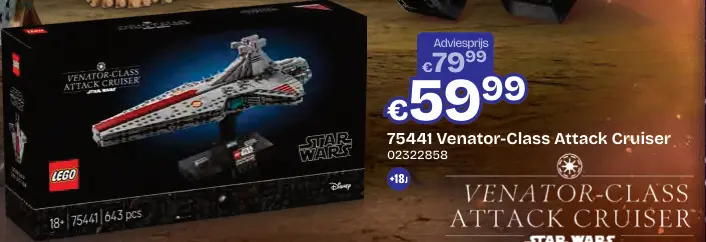 Promotie: Venator-Class Attack Cruiser