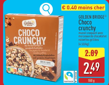 Offre: Choco crunchy