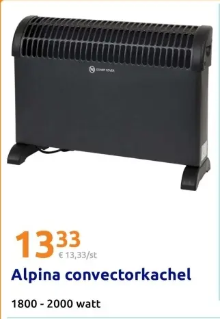 Aanbieding: convectorkachel