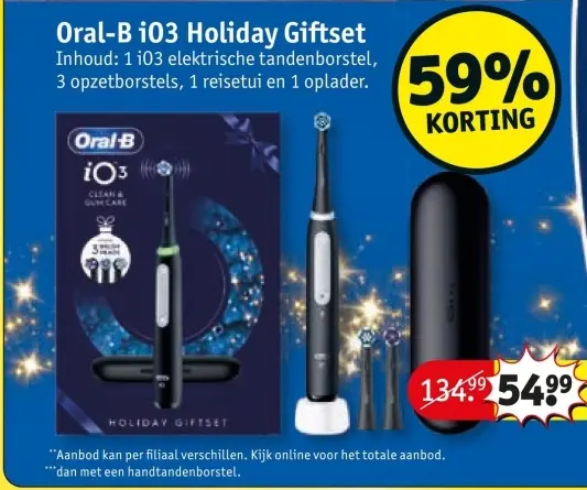 Aanbieding: iO3 Holiday Giftset