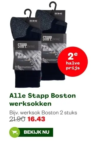 Aanbieding: Stapp Boston werksokken
