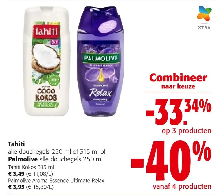 Aanbieding: Tahiti of Palmolive