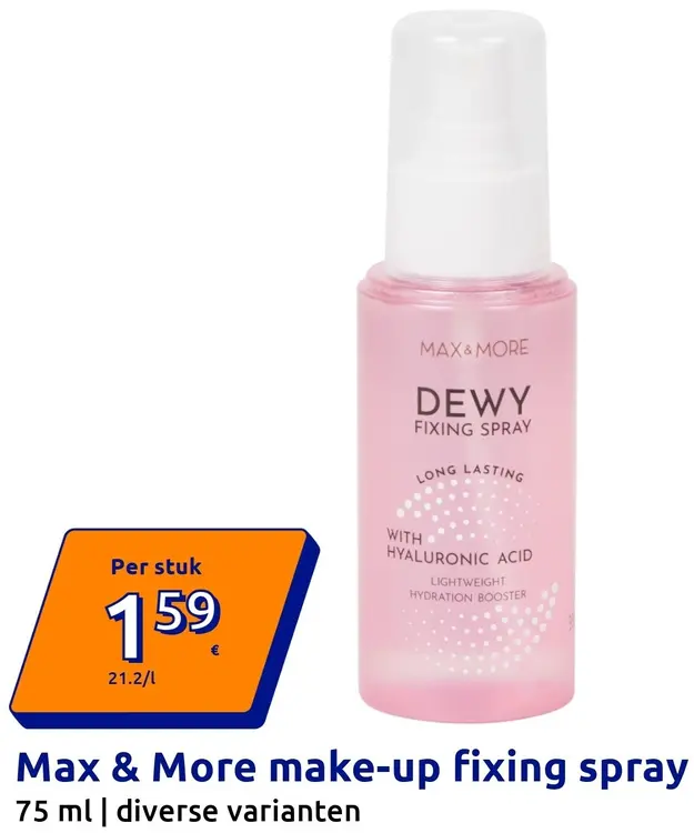 Aanbieding: Make-up fixing spray