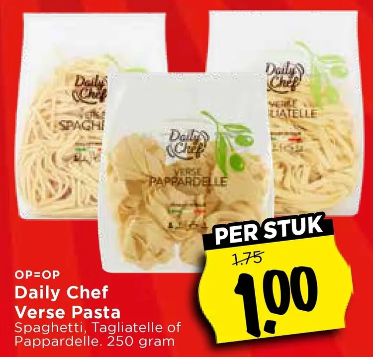 Aanbieding: Verse Pasta