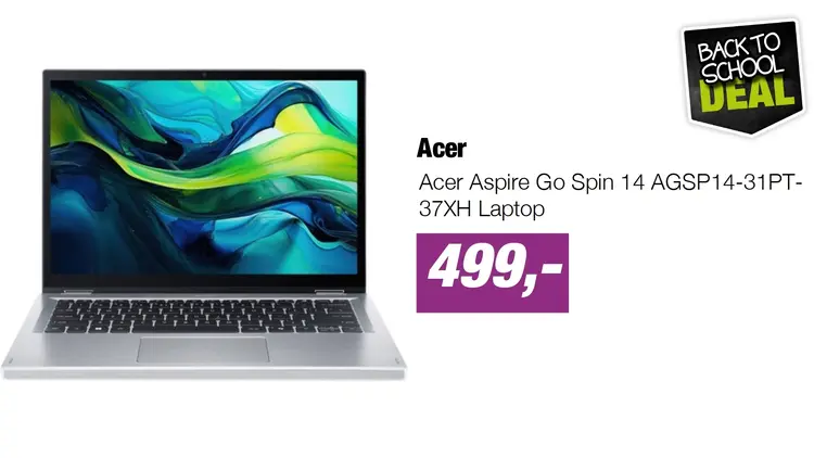 Aanbieding: Acer Aspire Go Spin 14 AGSP14-31PT-37XH Laptop