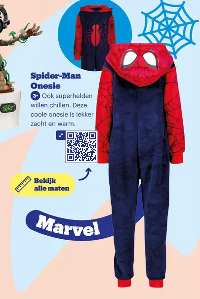 Aanbieding: Spider-Man Onesie