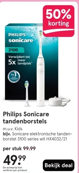 Aanbieding: Philips Sonicare tandenborstels