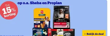 Aanbieding: Sheba en Proplan