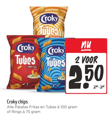 Aanbieding: Croky chips
