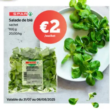 Offre: Salade de blé