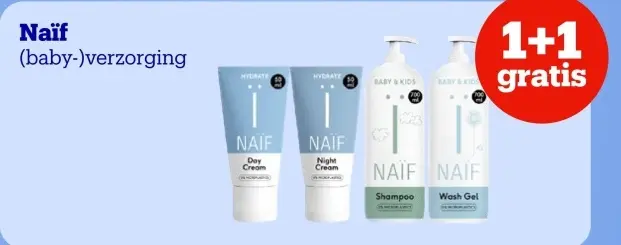 Promotie: Naïf (baby-)verzorging
