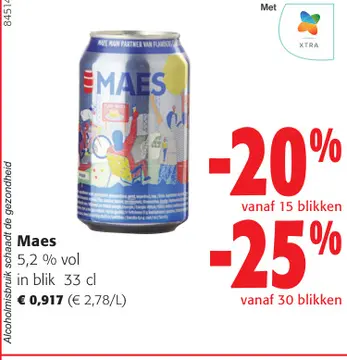 Aanbieding: Maes