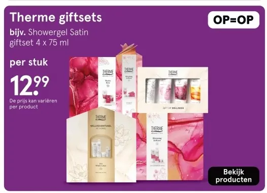 Aanbieding: Therme giftsets