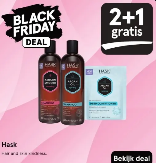 Aanbieding: Hask Keratin Smooth Shampoo, Argan Oil Shampo