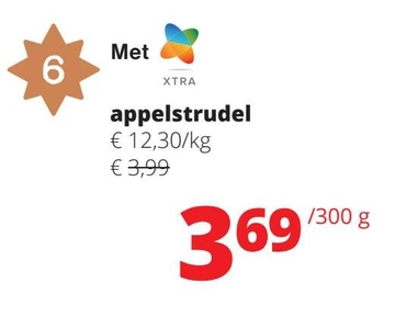 Aanbieding: appelstrudel